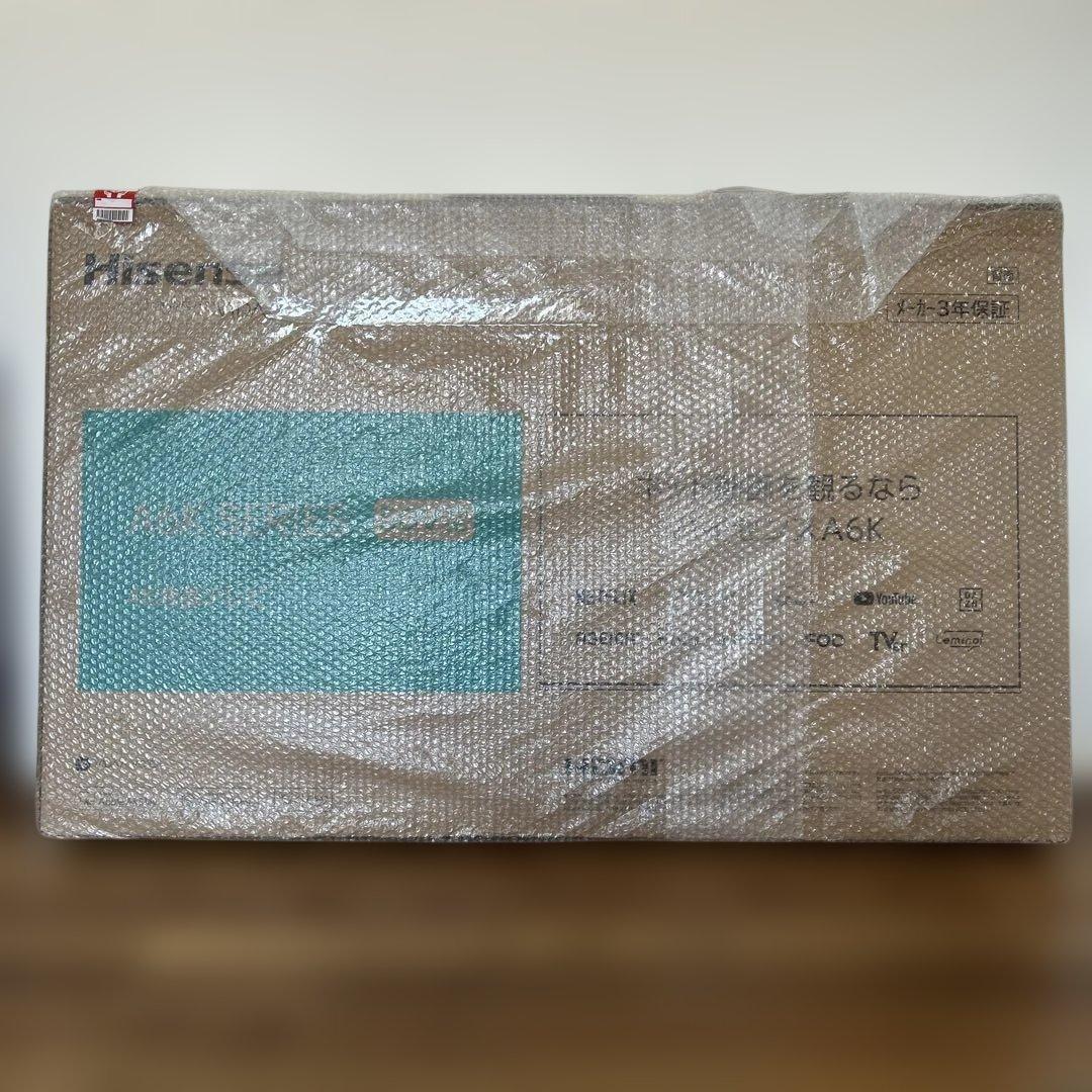 Hisense 50A6K ハイセンス 50V型 4K液晶テレビ【新品未使用】