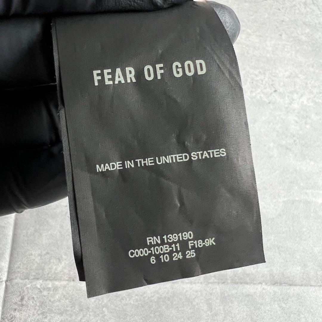 FEAR OF GOD　フィアオブゴッド　18AW　ノーカラージャケット　L