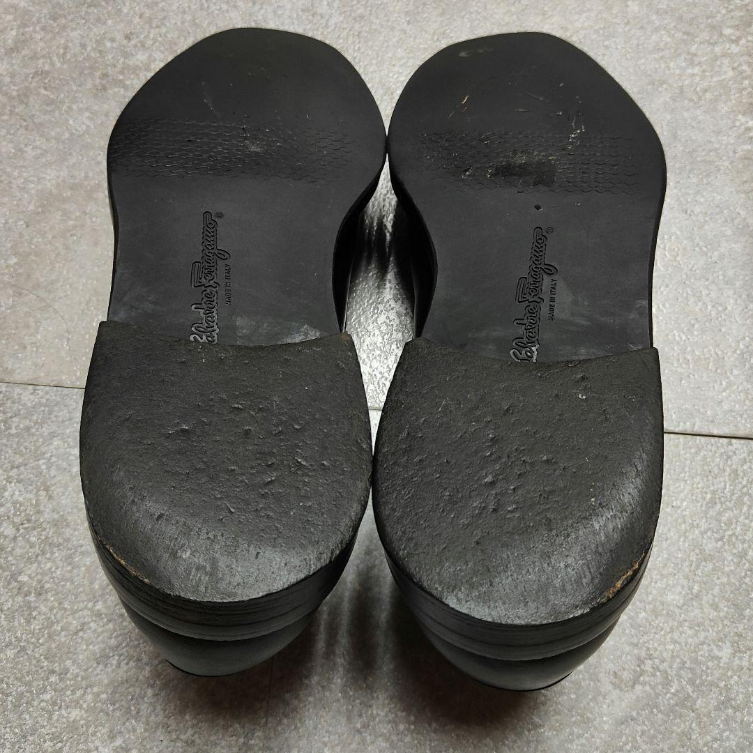 【Salvatore Ferragamo】ストレートチップレザーシューズ 伊国製