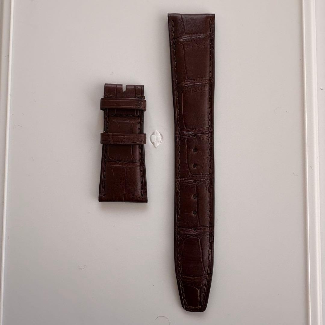 IWC ライトブラウン　レザーベルト