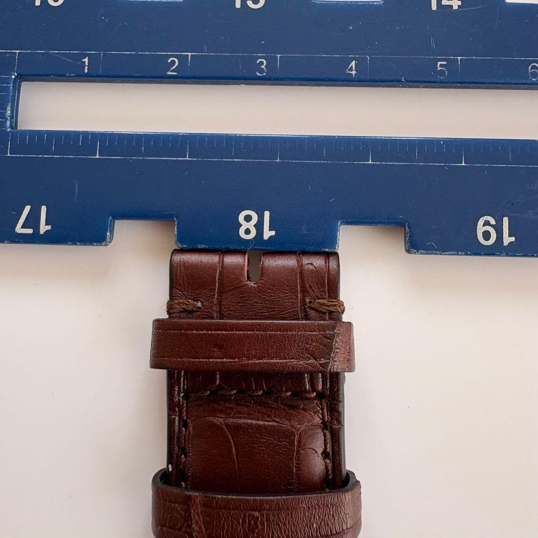 IWC ライトブラウン　レザーベルト