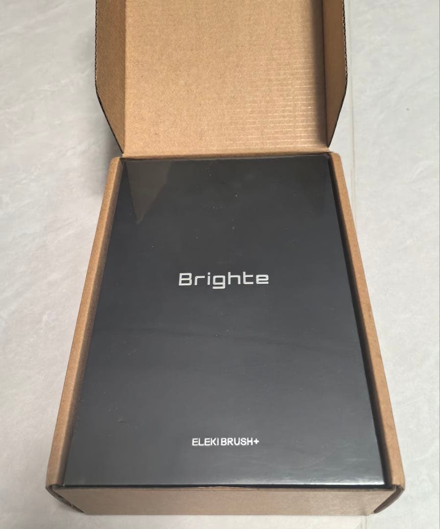 新品 Brighte ELEKI BRUSH+ エレキブラシ 美顔器 箱付き