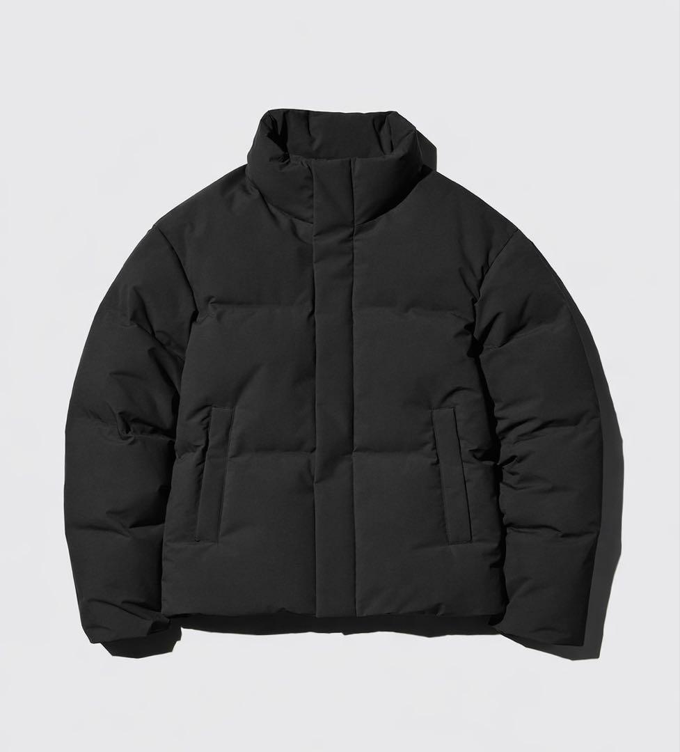 【未使用級】ユニクロ UNIQLO シームレスダウンジャケット ブラック