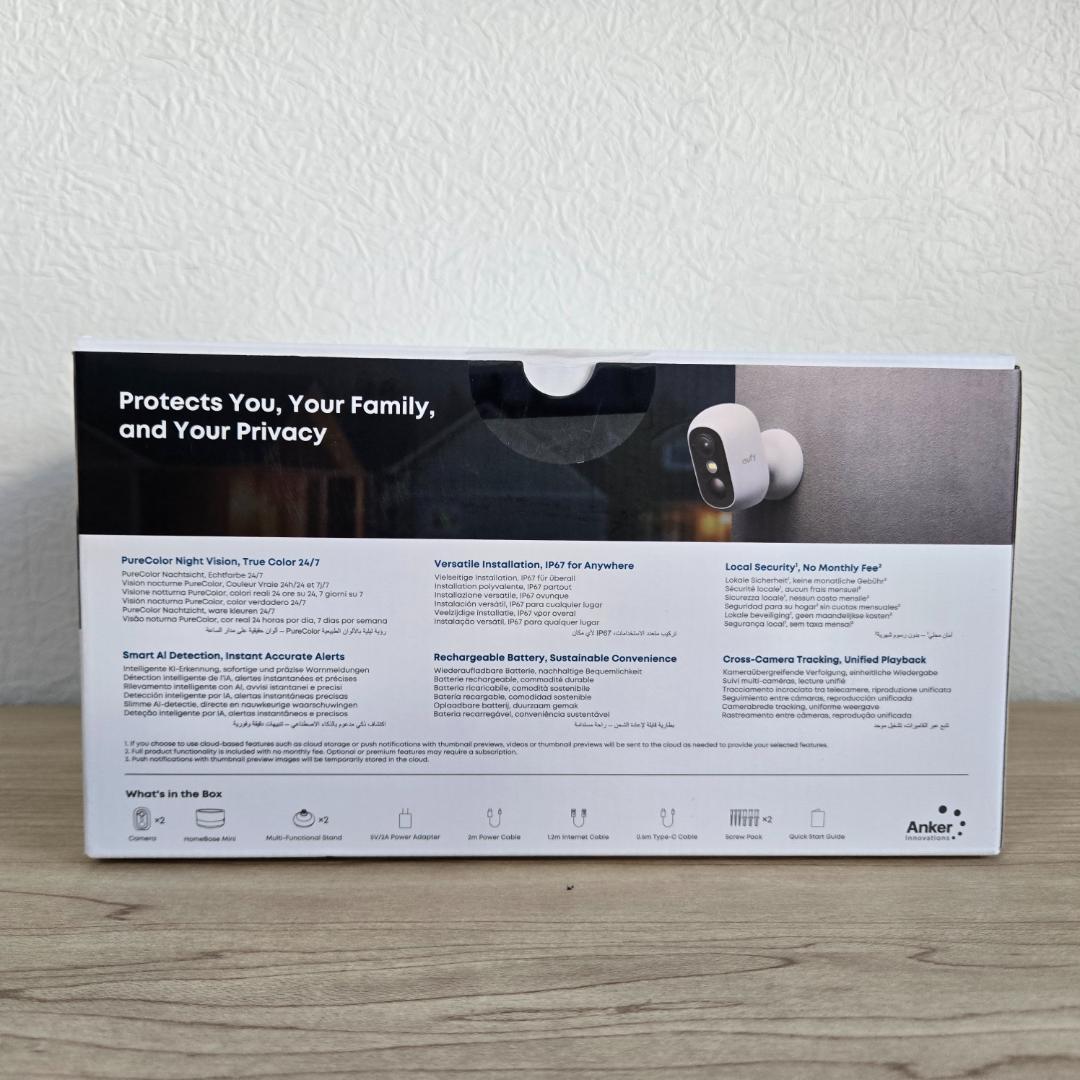 防犯カメラ Eufy eufyCam C35 2-Cam Kit + Solar Panel