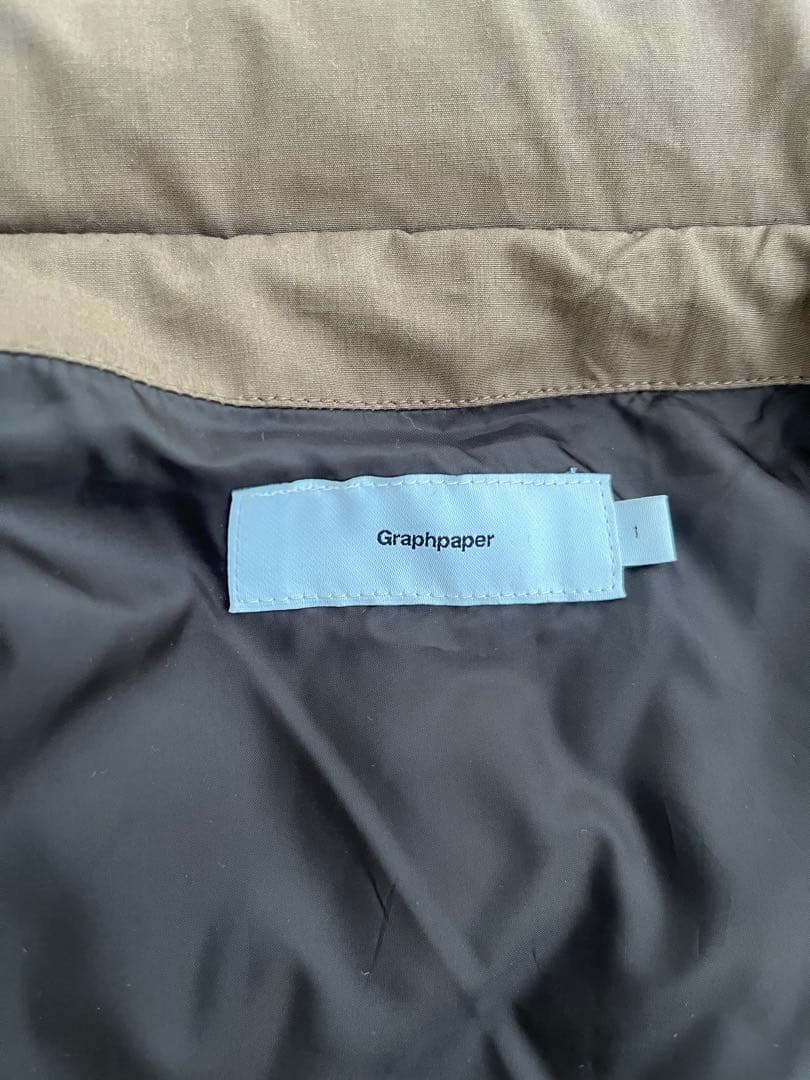 Graphpaper ZANTER ノースリーブダウンベスト