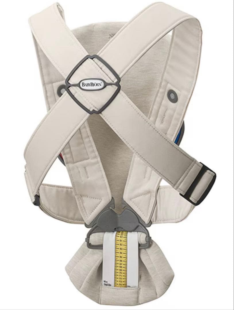 BabyBjörn ベビーキャリア ミニ ライトベージュ　3Dジャージー