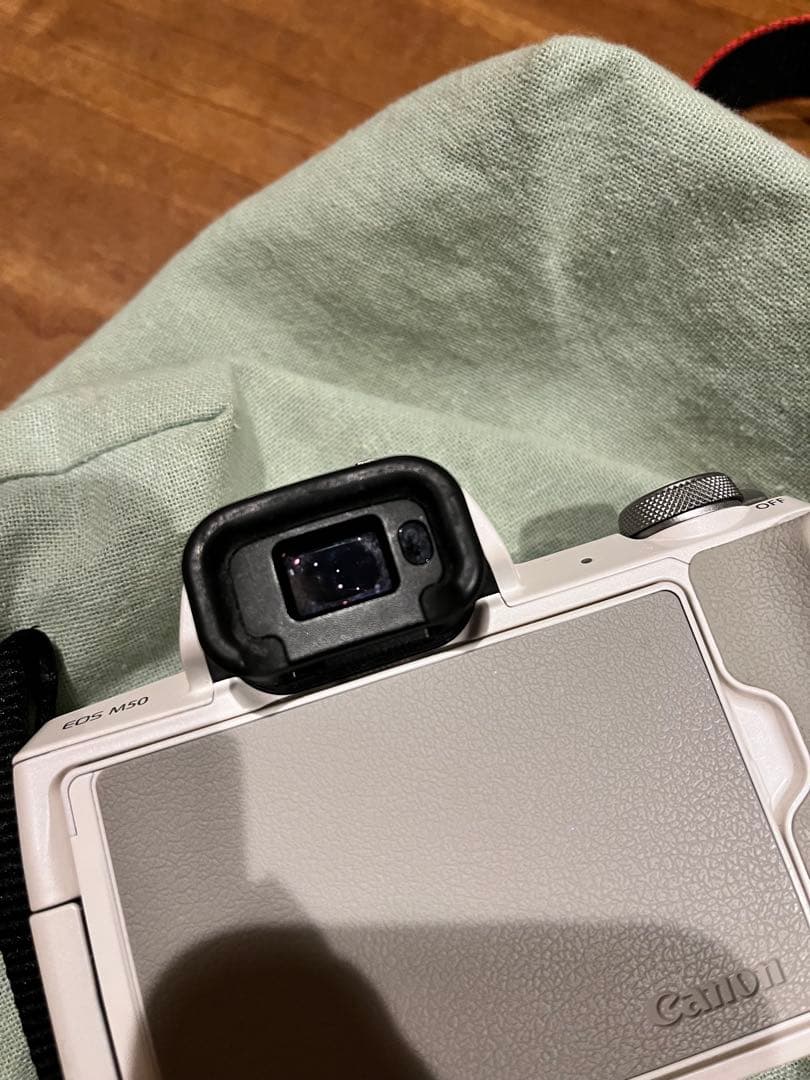 Canon EOS Ｍ50 ミラーレス一眼 ホワイト レンズ付き