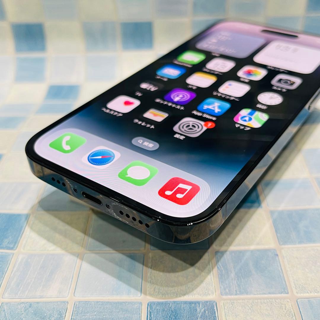 SIMフリー iPhone14Pro 128GB スペースブラック 電池良好