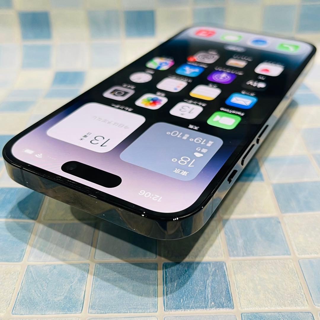 SIMフリー iPhone14Pro 128GB スペースブラック 電池良好