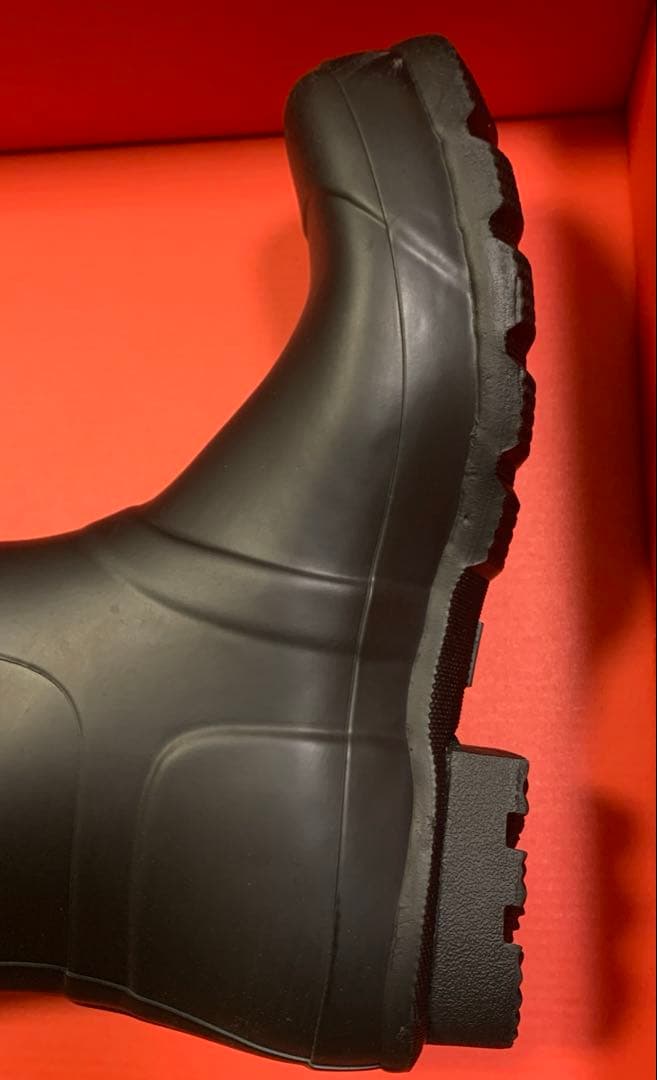 HUNTER オリジナルショートブーツ　ブラック　メンズ