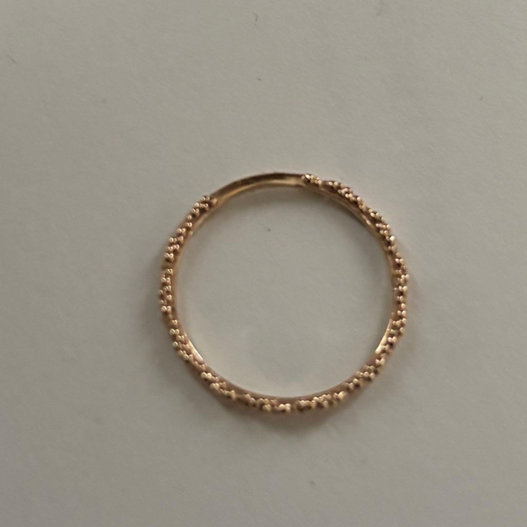 シエナロゼ　つぶつぶリング