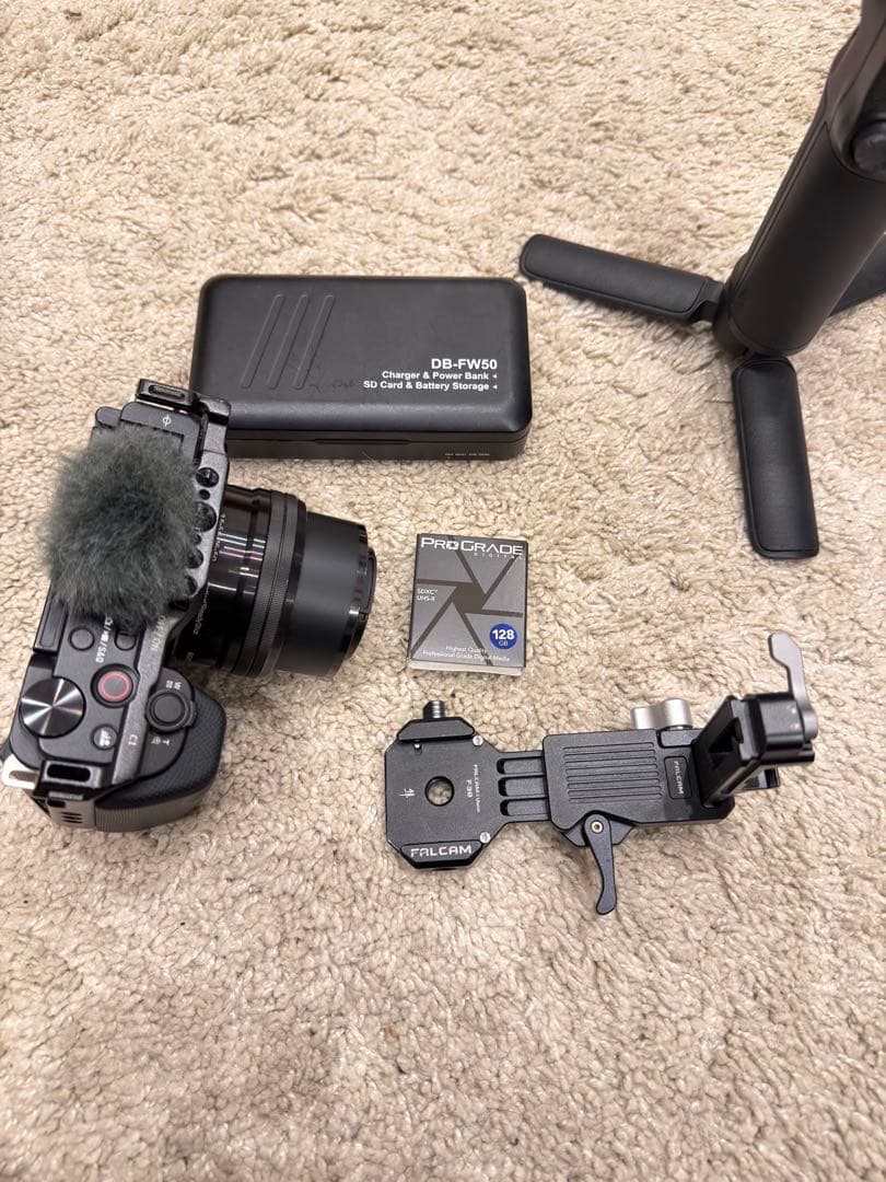 Sony ZV-E10 レンズキット　DJI ジンバル　グリップ 128gb