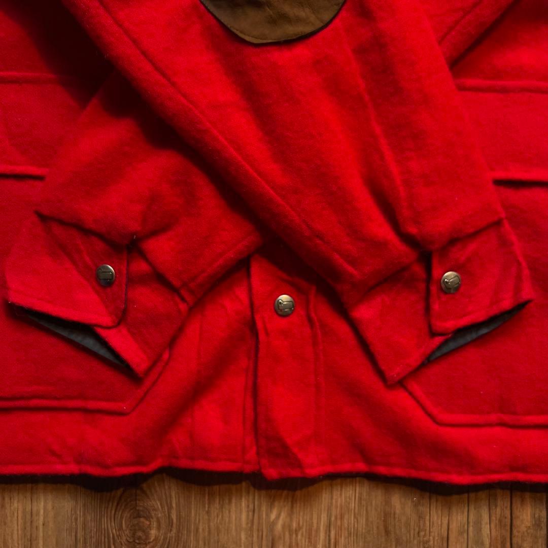 【Woolrich ウールリッチ】ハンティングジャケット　ウール エルボーパッチ