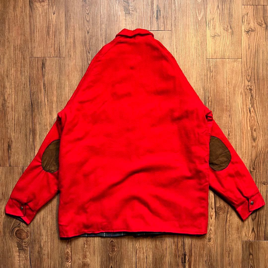 【Woolrich ウールリッチ】ハンティングジャケット　ウール エルボーパッチ
