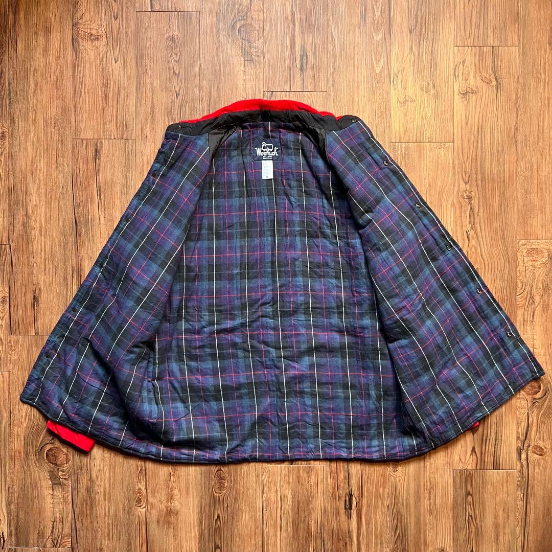 【Woolrich ウールリッチ】ハンティングジャケット　ウール エルボーパッチ