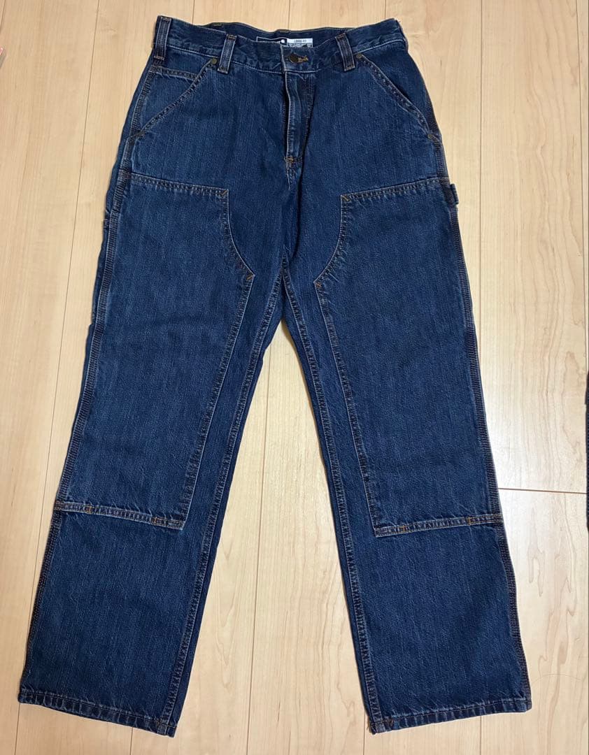 u*y様 カーハート　ダブルニー　ペインターパンツ　デニム　30W 30L　メキ