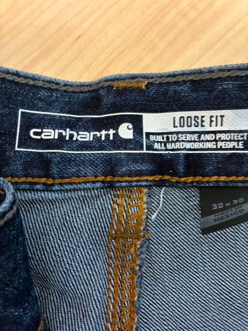 u*y様 カーハート　ダブルニー　ペインターパンツ　デニム　30W 30L　メキ
