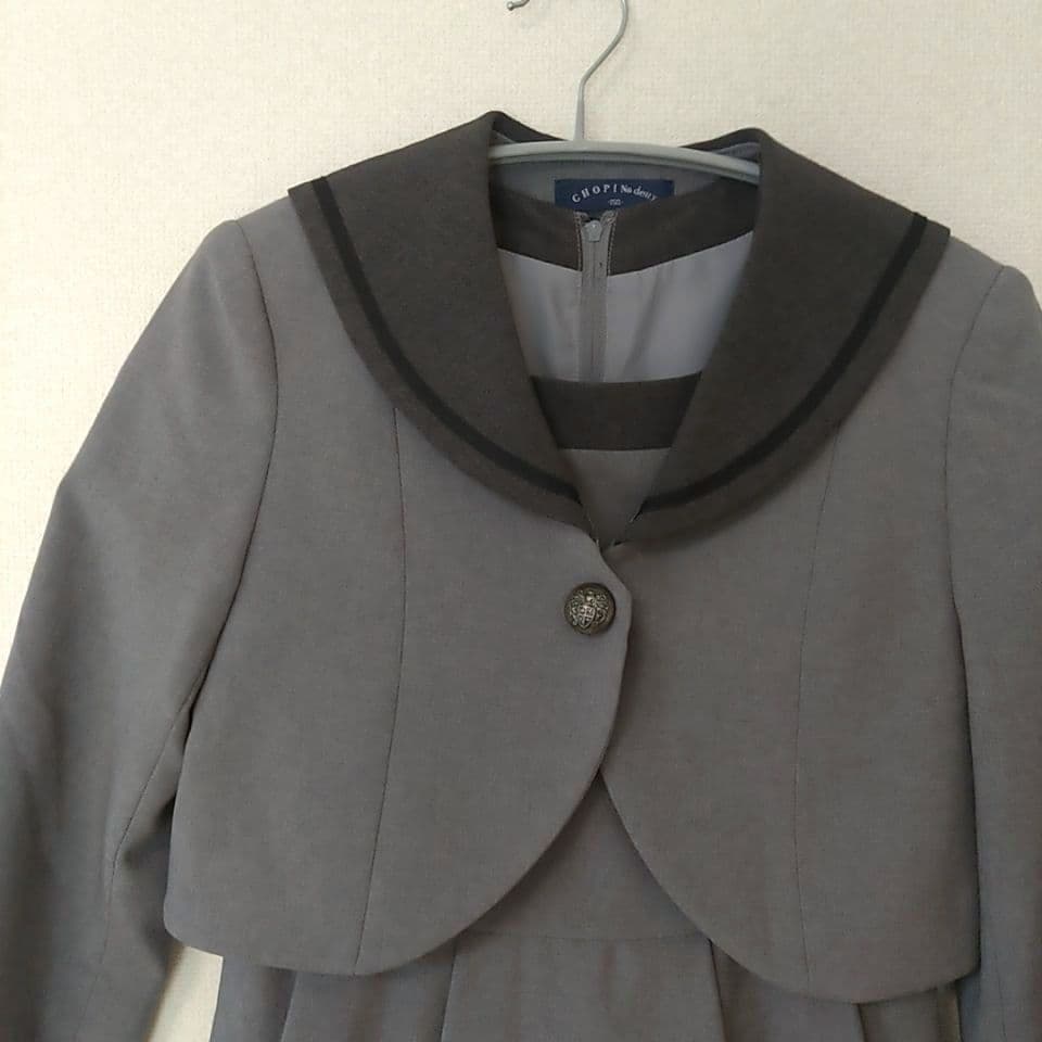 ショパン CHOPIN deux セーラー襟フォーマルセット 卒服 150cm
