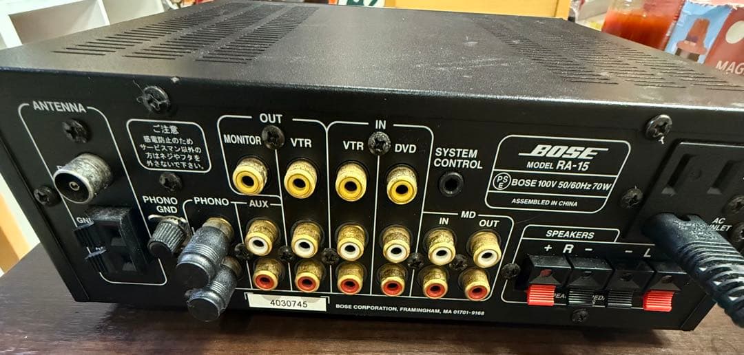 M*a様 Bose RA-15 オーディオ機器