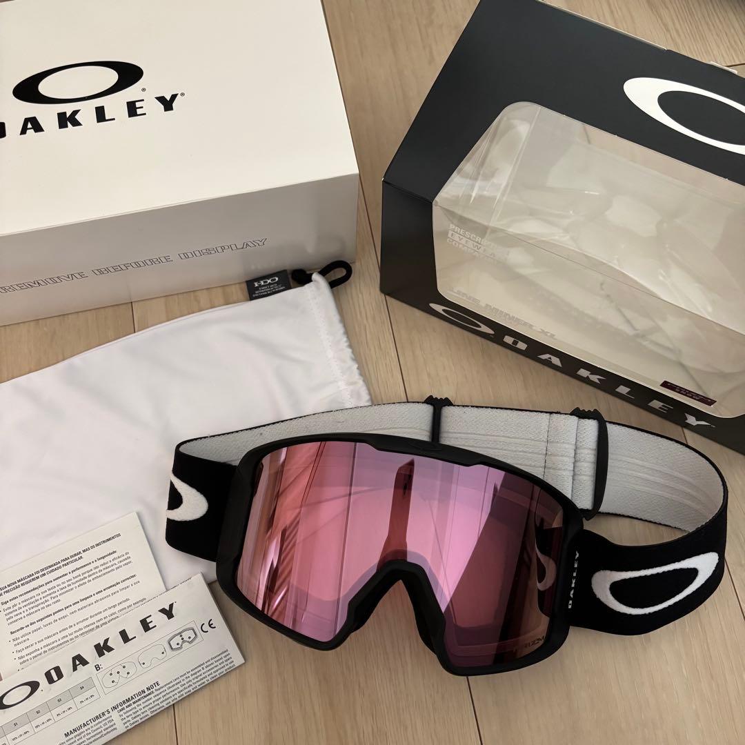 美品　オークリー　LINE MINER XL ブラック