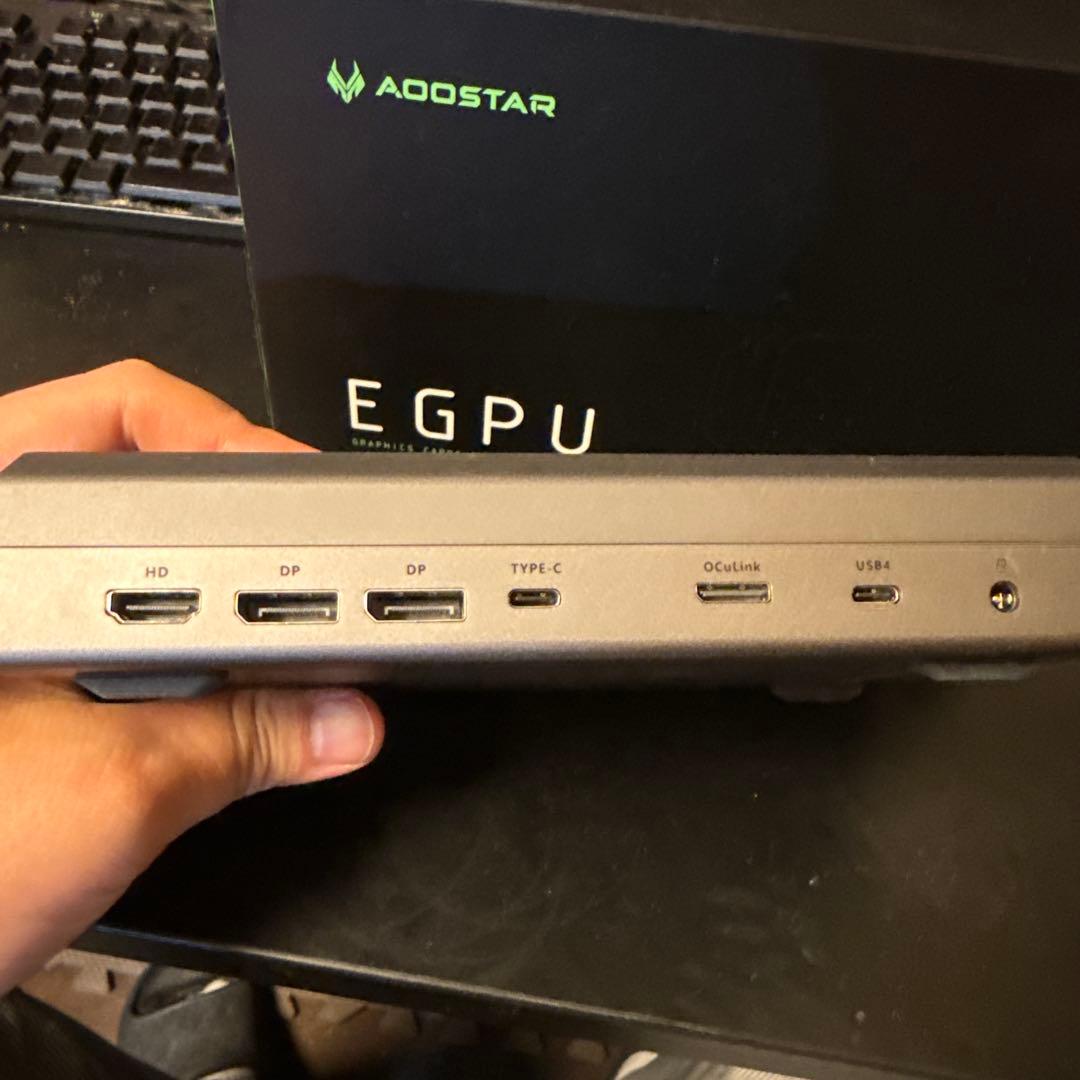 AODSTAR EGPU 外付け GPU amd 7600m 外付けグラボ