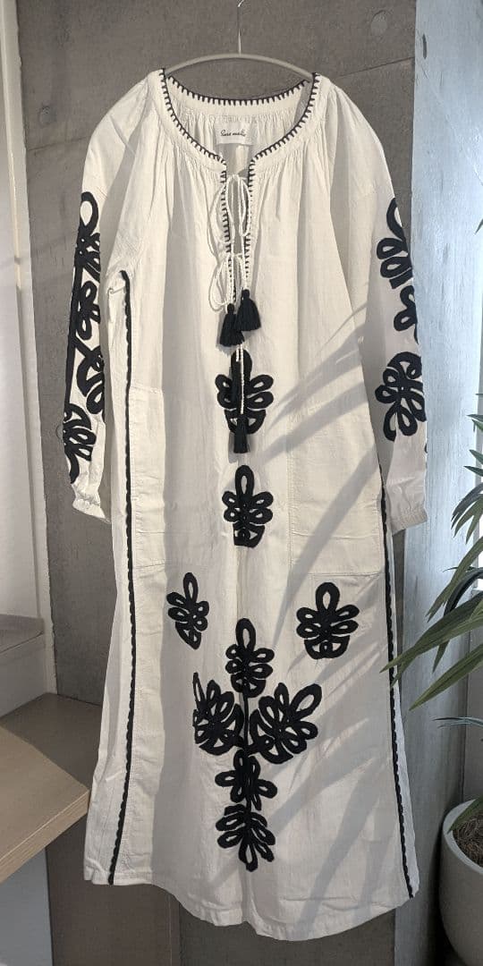 Sara mallika　カザフスタンパッチワークエンブロイダリードレス