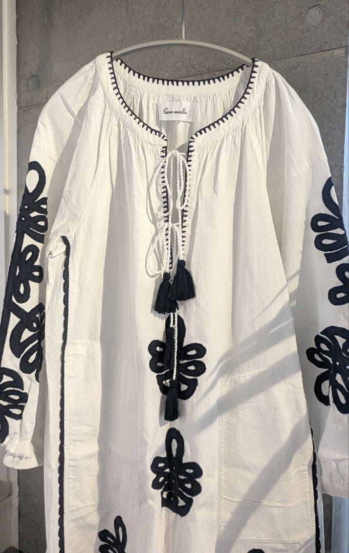 Sara mallika　カザフスタンパッチワークエンブロイダリードレス