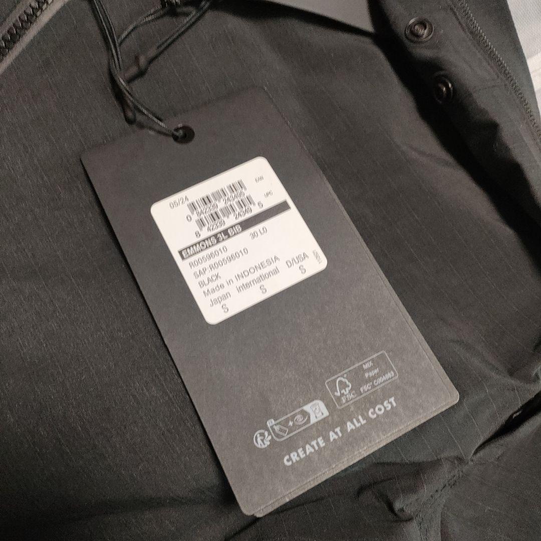 未使用✨ARMADA Emmons 3L Bib Pant BLACK　S