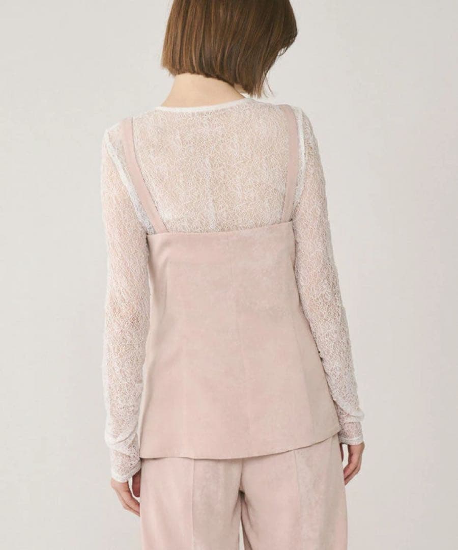 【2025年購入】グレースコンチネンタル　クラッシュサテンキャミトップス