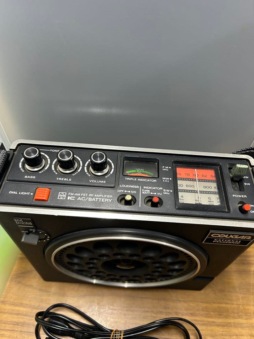 Panasonic COUGAR ラジオ　RF-888 ジャンク扱い