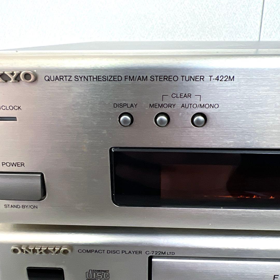 ラジオ・コンポ ONKYO T-422M/A-922M LTD/MD-122M/C-722M