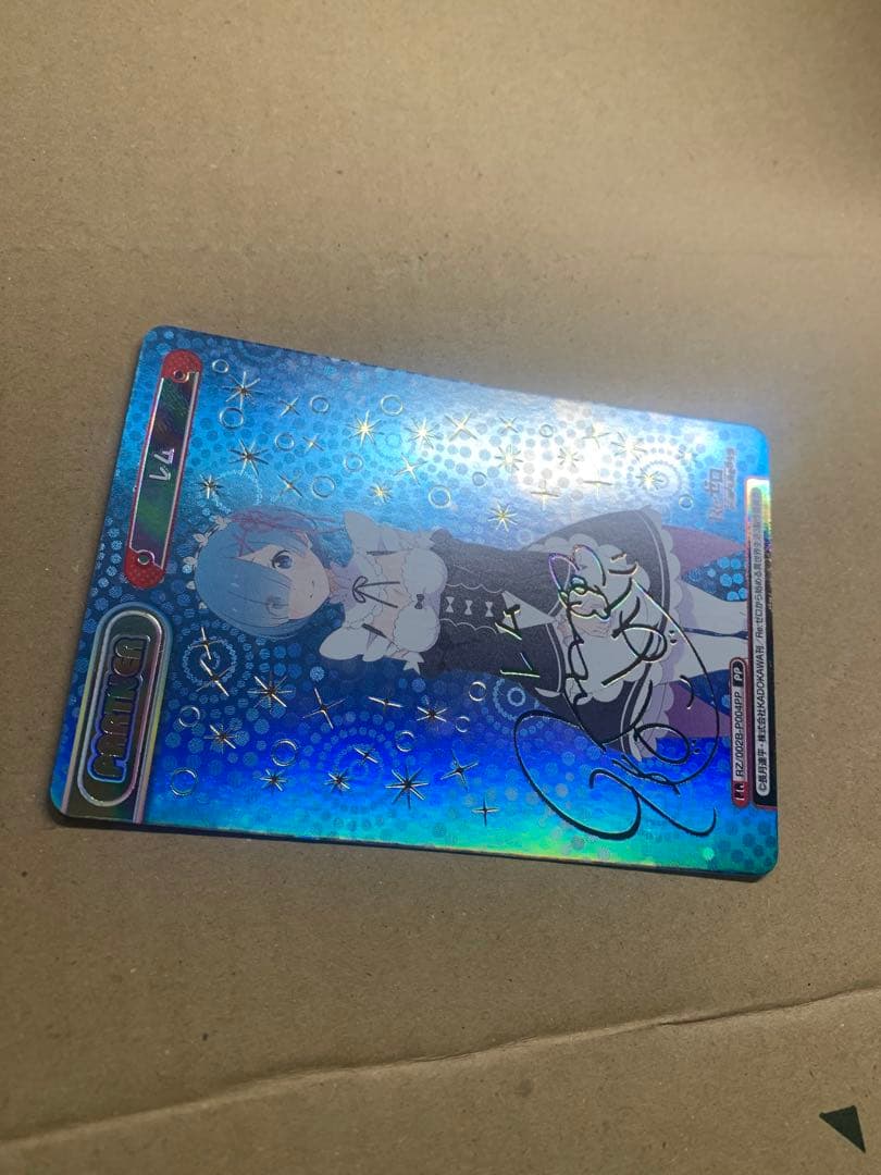 Re:ゼロから始める異世界生活 レム サイン入り　PP Reバース
