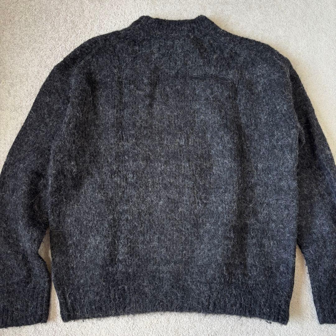 美品 AURALEE アルパカ ウール ニット サイズ4 セーター チャコール