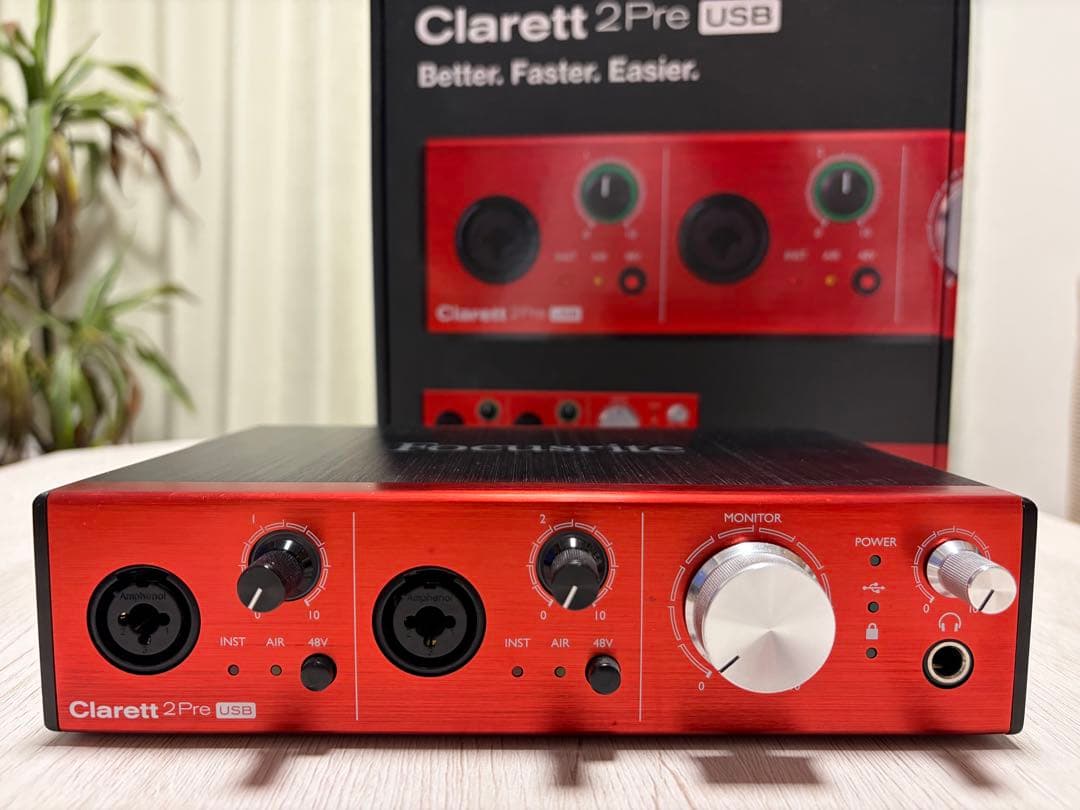 【美品】Clarett 2Pre USB