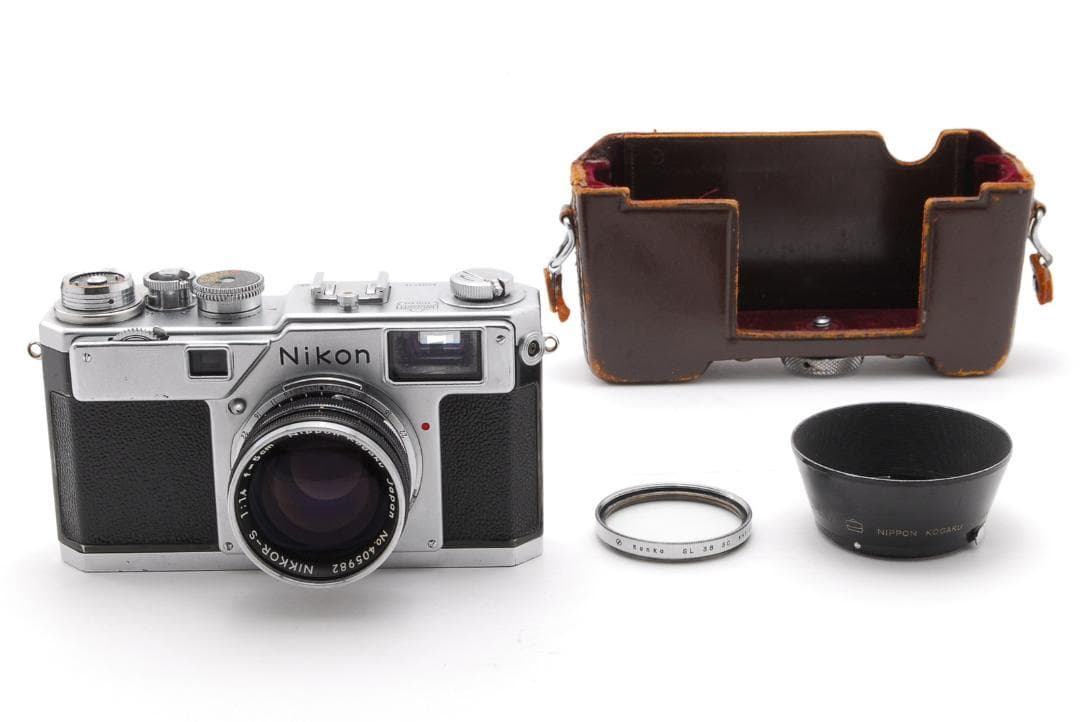 Nikon S4 Nikkor-S 5cm f/1.4 レンジファインダーカメラ