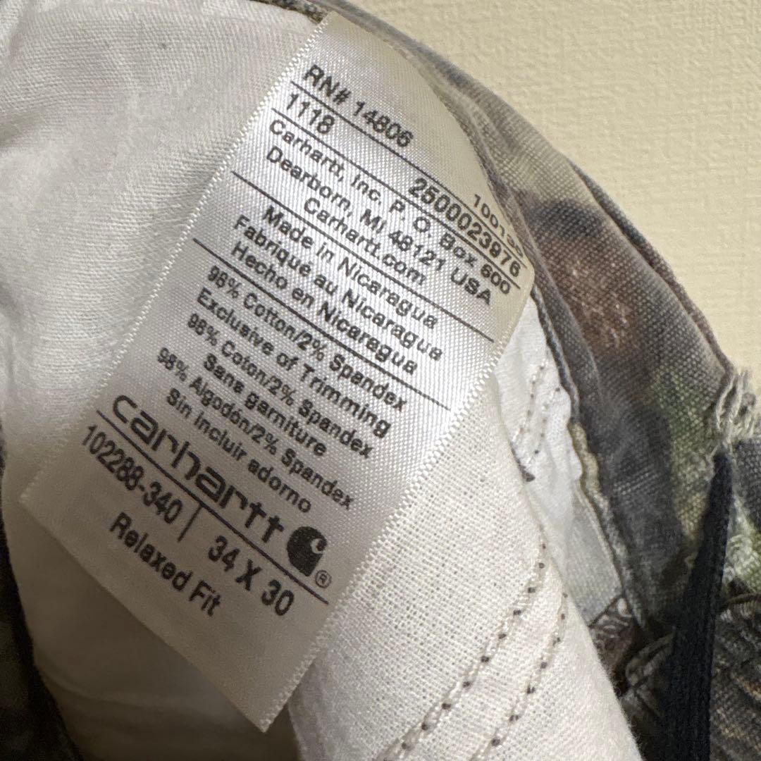 Carhartt Real Tree Pants カモフラ 迷彩 カモフラージュ