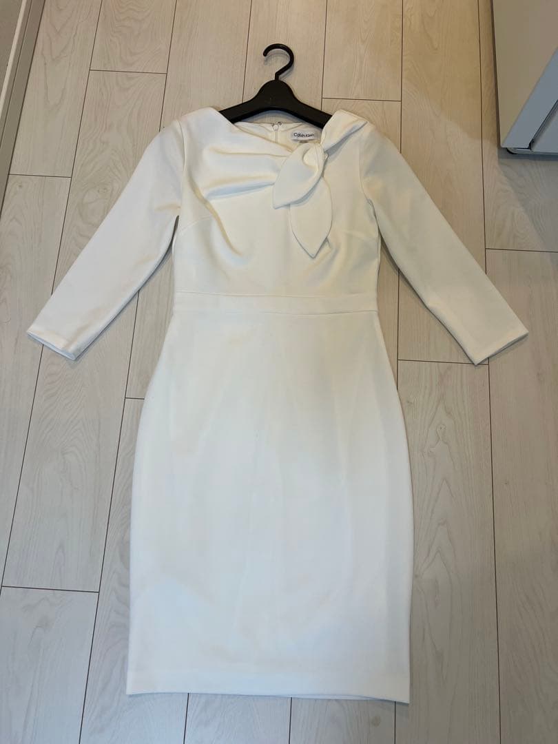 カルバンクライン 白 ドレス ワンピース