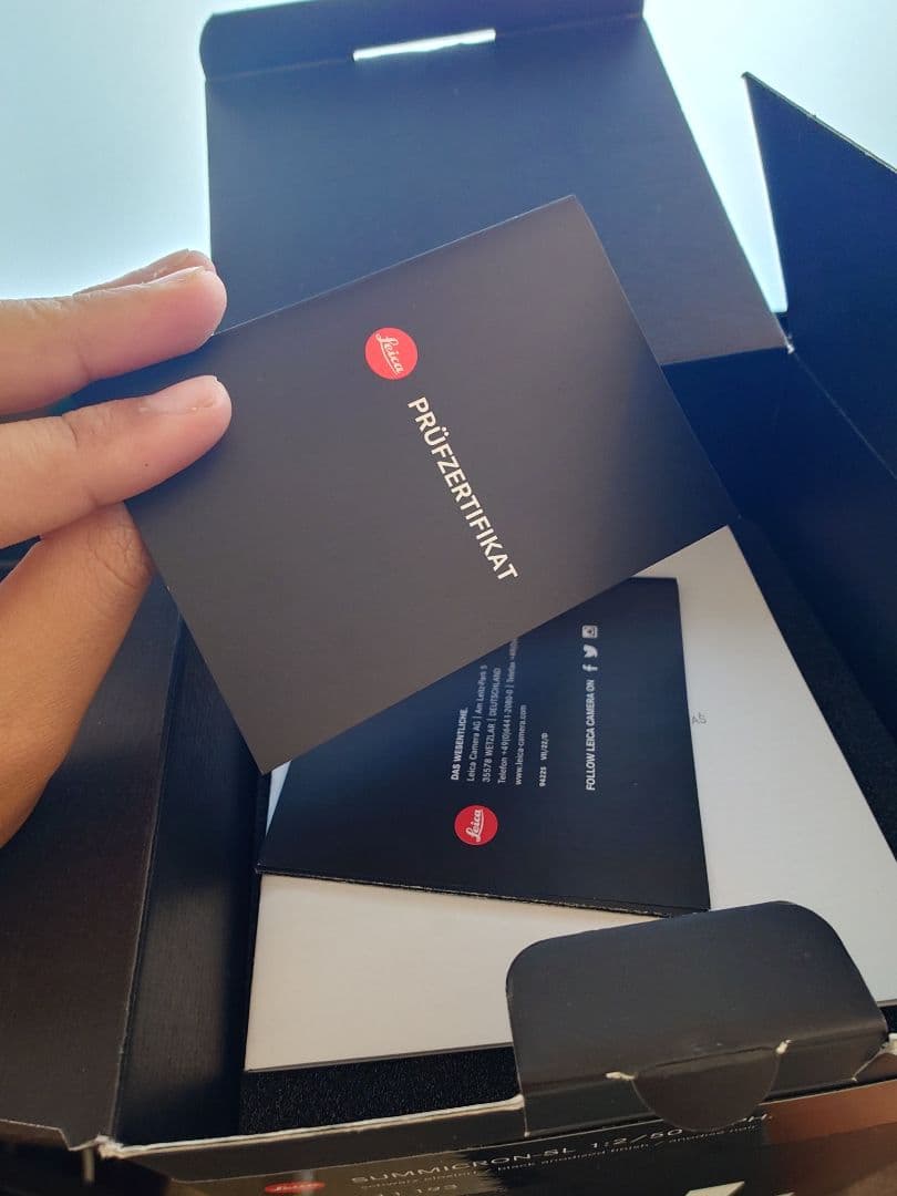 Leica ライカ SUMMICRON-SL 50mm F2 ASPH