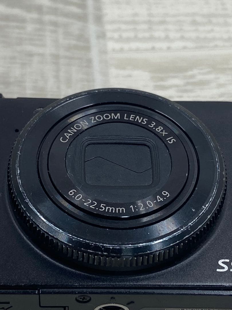 【動作品】 Canon Power Shot S90 コンパクトデジタルカメラ