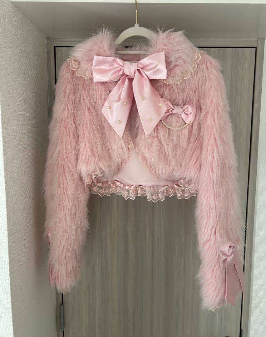 激レア　angelicpretty ファーコート　〜2008年製