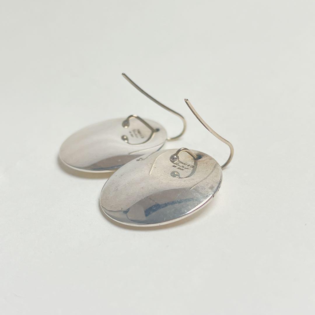 ティファニー　オーバル　ラウンド　ピアス　925