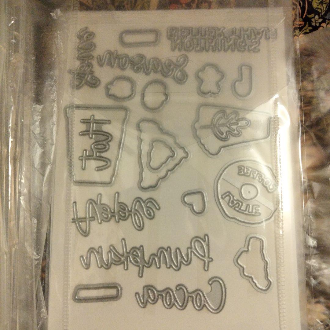 １点限り♡新作　秋スタンプ&ダイ　スタンピンアップ