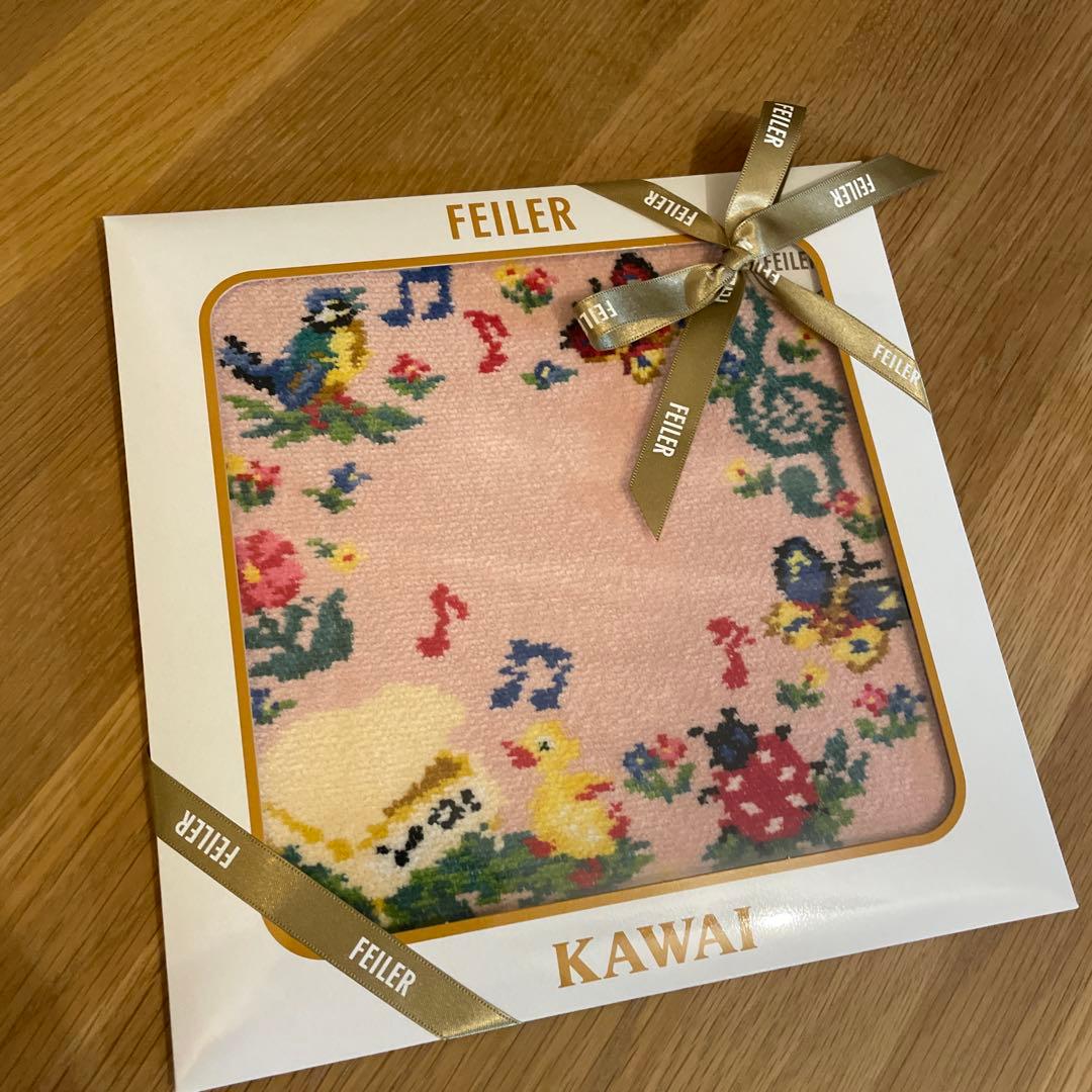 フェイラー　カワイ　コラボハンカチ