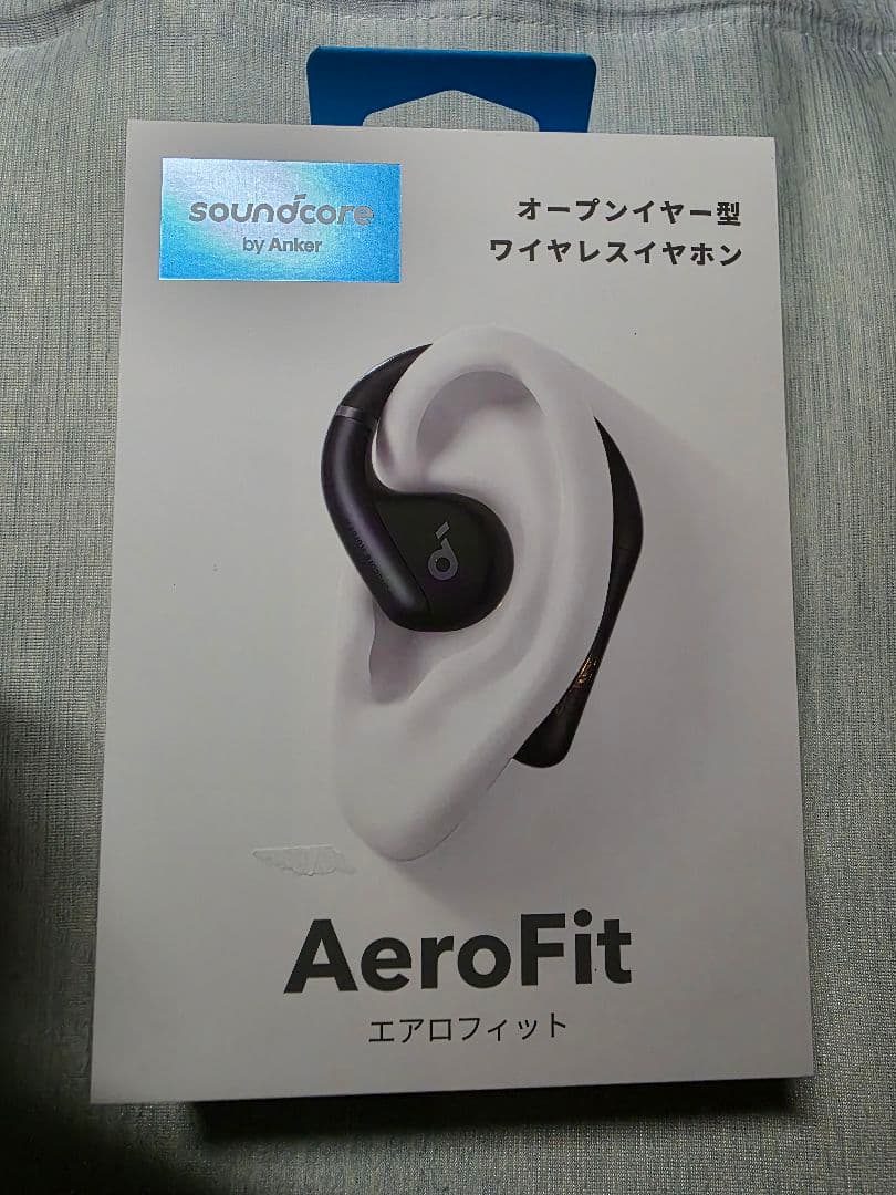 新品 未使用　Anker AeroFit オープンイヤー型ワイヤレスイヤホン