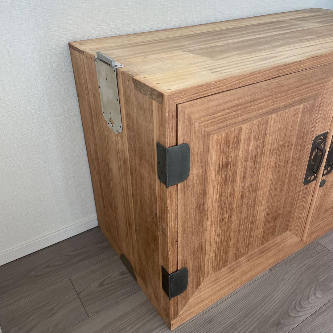 25)桐箪笥　アンティーク　チェスト　テレビ台　和箪笥　古家具