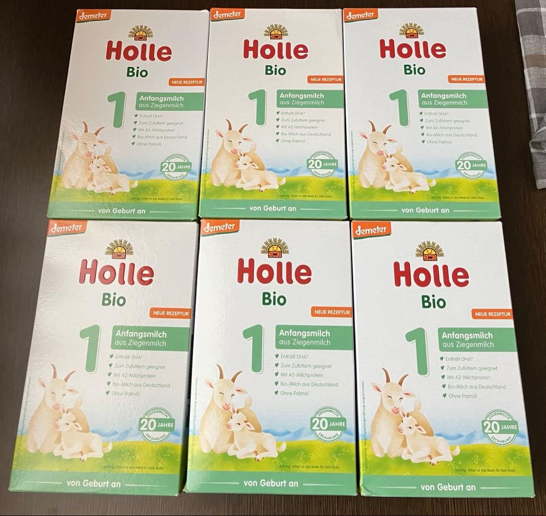 【新品未開封】ホレ step1(0〜6ヶ月)ヤギミルク　粉ミルク 6箱セット