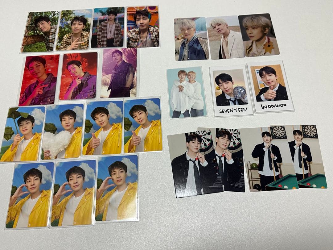 SEVENTEEN ウォヌ まとめ売り トレカ グッズ