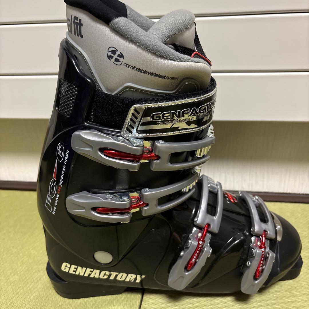 GENFACTORY スキーブーツ ブラック