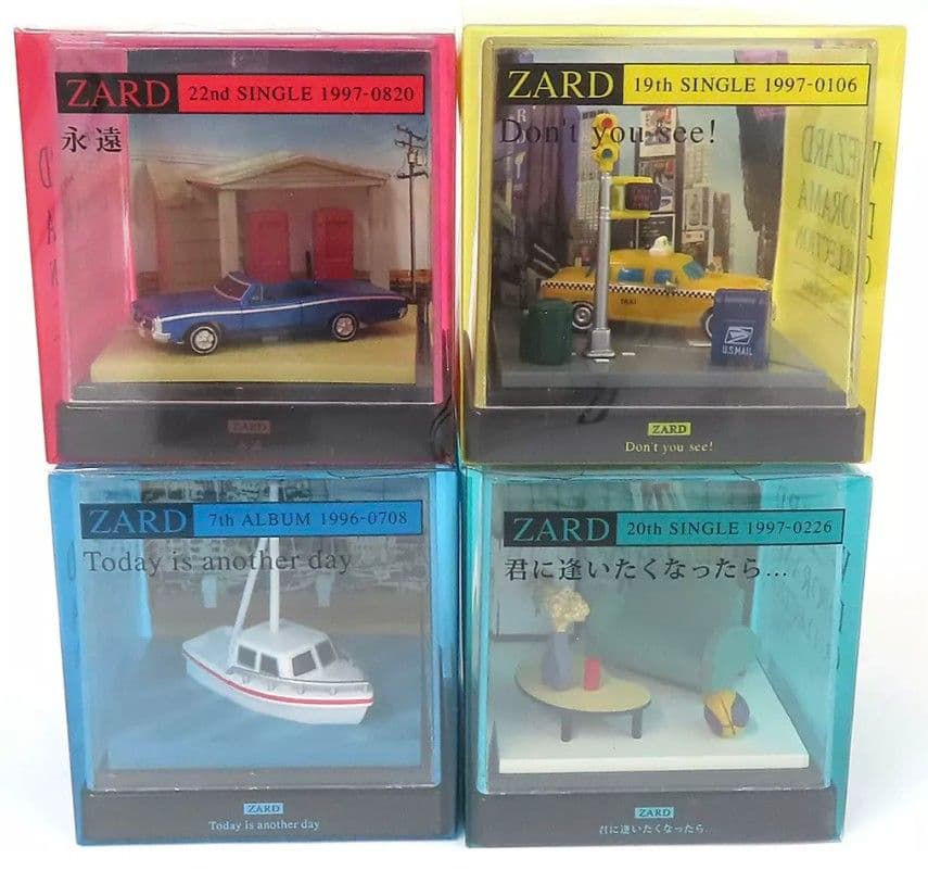 【貴重】ZARD ジオラマコレクション 4種セット