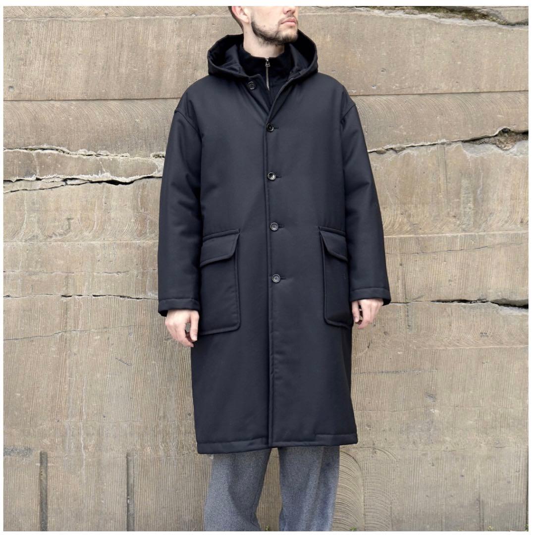 graphpaper padding hooded coat MAW別注